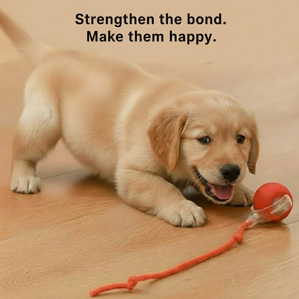 Interactive Rope Play Ball