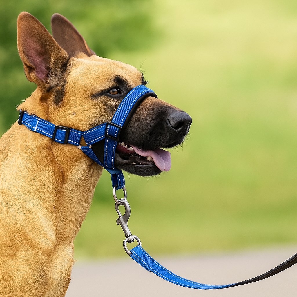 Breathable Nylon Dog Muzzle — Secure & Comfortable