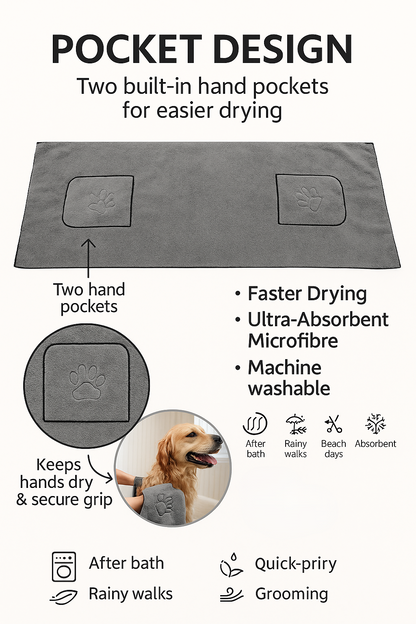 Ultra-Absorbent Paw Towel