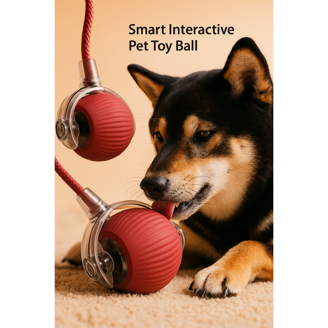 Interactive Rope Play Ball